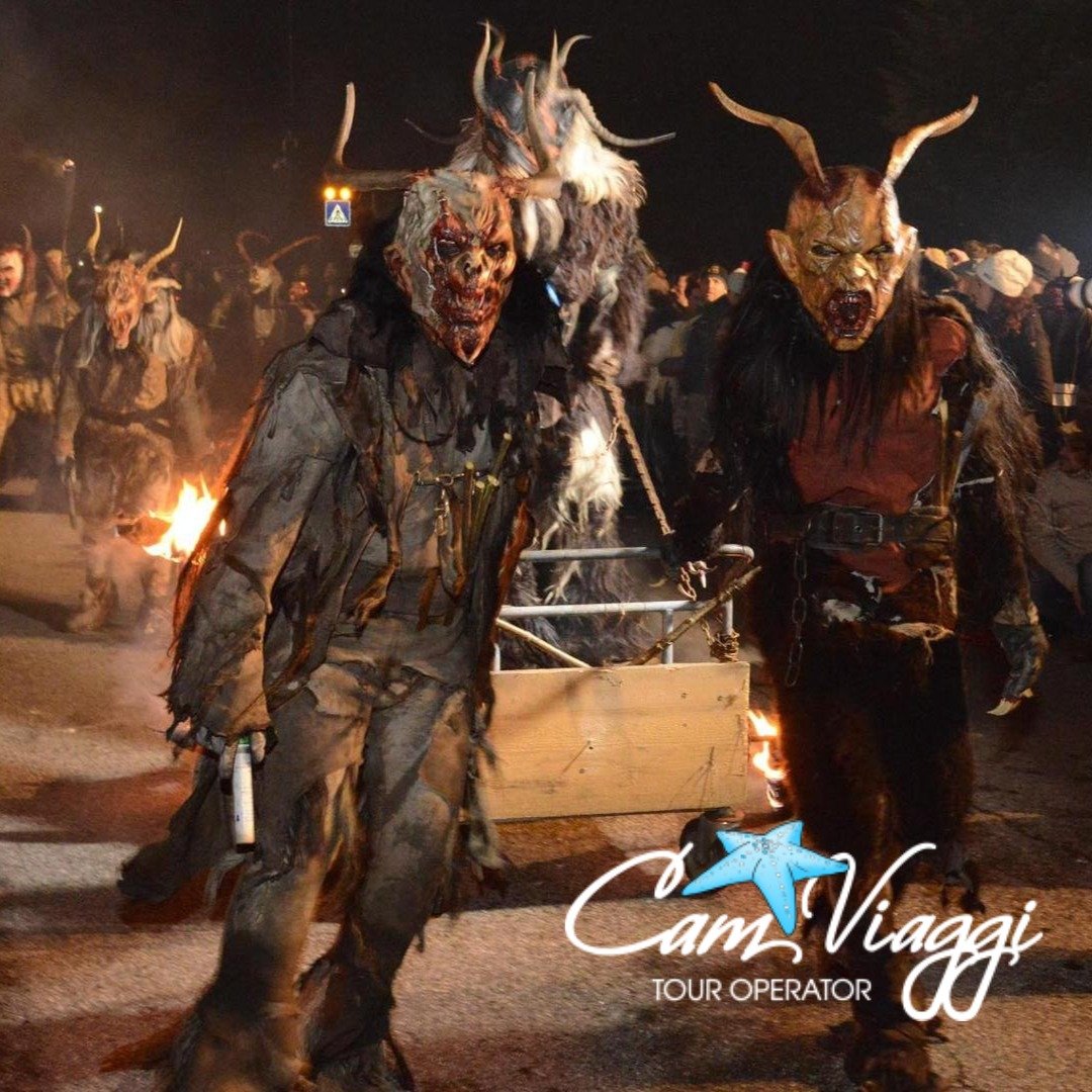 I KRAMPUS A PONTEBBA 8 Dicembre 2023 CAM VIAGGI